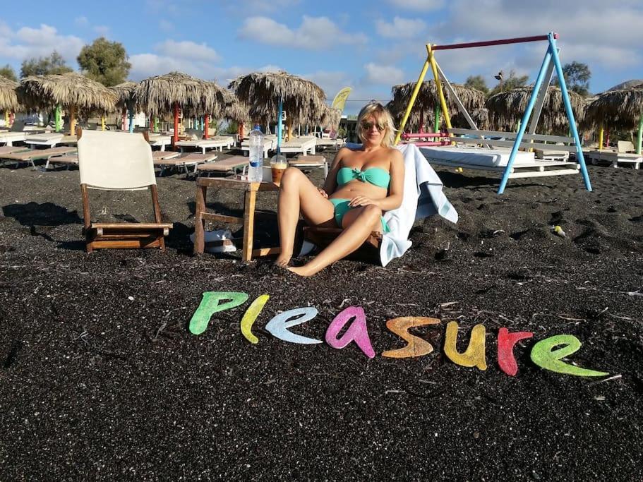Pleasure Black Beach Perissa Santorini Perissa (Santorini) Exterior foto